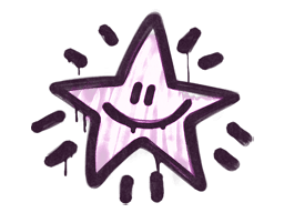 Sealed Graffiti | Shining Star (Bazooka Pink)