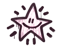 Sealed Graffiti | Shining Star (Princess Pink)