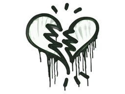 Sealed Graffiti | Broken Heart (Cash Green)