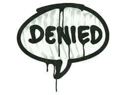 Sealed Graffiti | Denied (Cash Green)