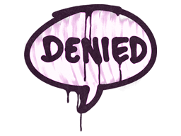 Sealed Graffiti | Denied (Bazooka Pink)