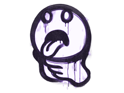 Sealed Graffiti | Choke (Monster Purple)