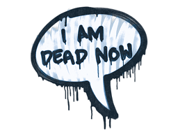 Sealed Graffiti | Dead Now (Monarch Blue)