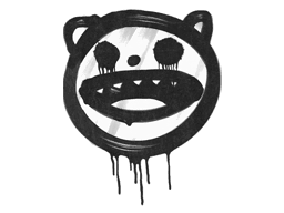 Sealed Graffiti | Happy Cat (Shark White)