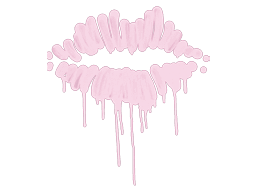 Sealed Graffiti | Kiss (Princess Pink)