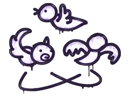 Sealed Graffiti | Dizzy (Monster Purple)