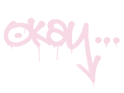 Sealed Graffiti | Okay (Princess Pink)