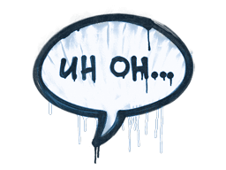 Sealed Graffiti | Uh Oh (Monarch Blue)