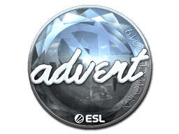 Sticker | advent (Foil) | Katowice 2019