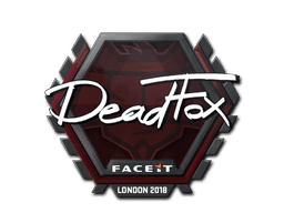 Sticker | DeadFox | London 2018
